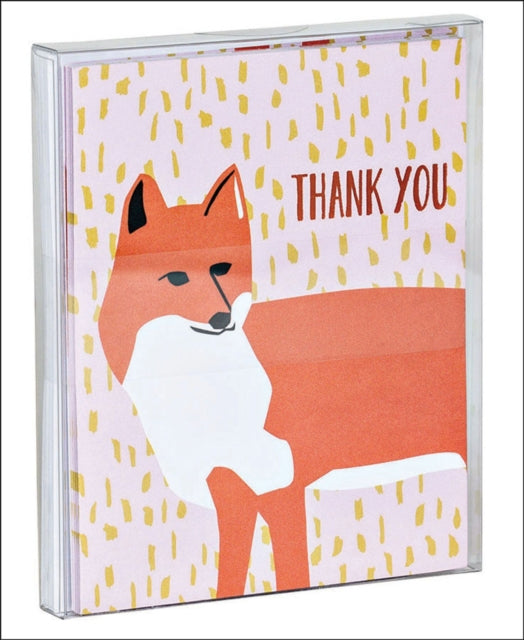 Book cover of: Foxy Thank You Notecard Set