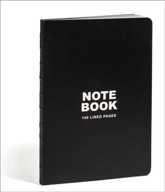 Book cover of: Black A5 Notebook. By: teNeues Stationery