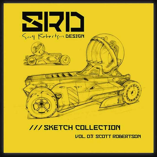 Book cover of: SRD Sketch Collection Vol. 03. By: Scott Robertson