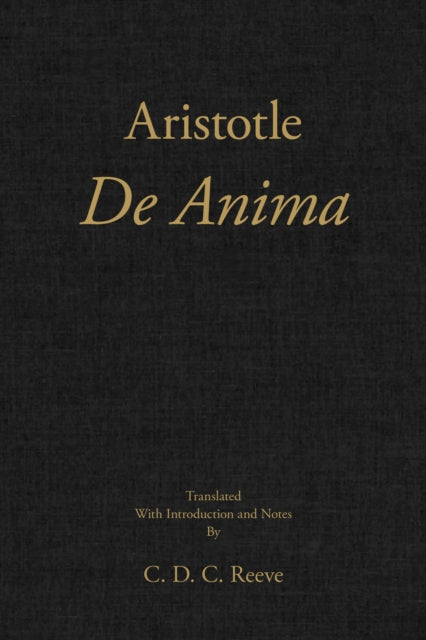 Book cover of: De Anima. By: Aristotle