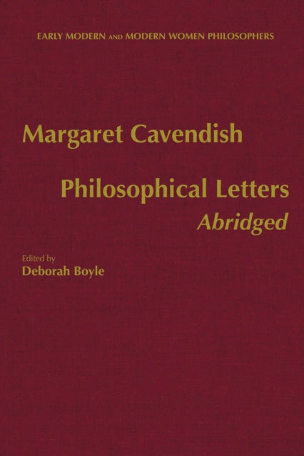 Book cover of: Philosophical Letters, Abridged. By: Margaret Cavendish