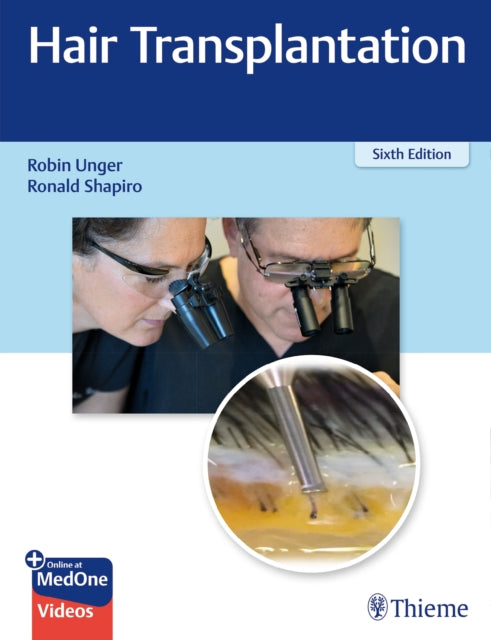 Book cover of: Hair Transplantation. By: Robin Unger