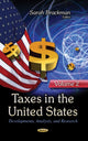 Book cover of: Taxes in the United States. By: Sarah Brackman