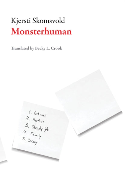 Book cover of: Monsterhuman. By: Kjersti Skomsvold