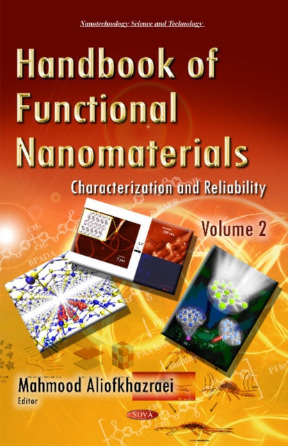 Book cover of: Handbook of Functional Nanomaterials. By: Mahmood Aliofkhazraei