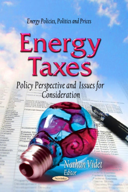 Book cover of: Energy Taxes. By: Nathan Videt