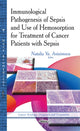 Book cover of: Immunological Pathogenesis of Sepsis & Use of Hemosorption for Treatment of Cancer Patients with Sepsis. By: Natalia Yu Anisimova