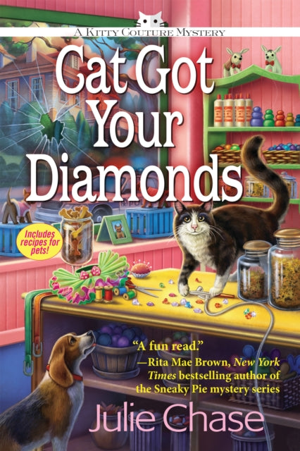 Book cover of: Cat Got Your Diamonds. By: Chase, Julie (Mystery writer)
