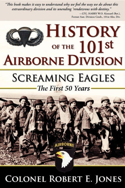 Book cover of: History of the 101st Airborne Division. By: Jones, Robert E.