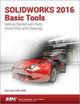 Book cover of: SOLIDWORKS 2016 Basic Tools. By: Paul Tran