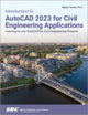 Book cover of: Introduction to AutoCAD 2023 for Civil Engineering Applications. By: Nighat Yasmin