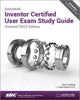 Book cover of: Autodesk Inventor Certified User Exam Study Guide. By: L. Scott Hansen