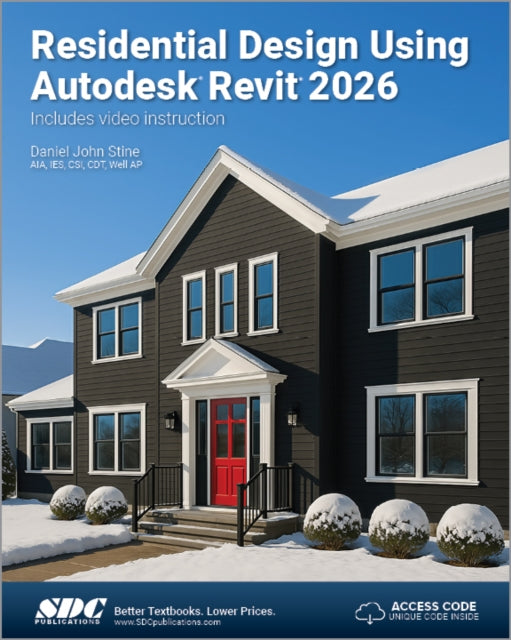 Book cover of: Residential Design Using Autodesk Revit 2026