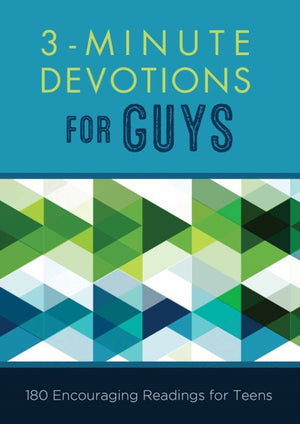 3-Minute Devotions for Guys, 180 Encouraging Readings for Teens