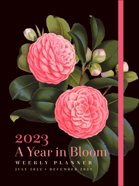 Book cover of: Year in Bloom 2023 Weekly Planner. By: Editors of Rock Point