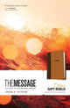 Book cover of: Message Deluxe Gift Bible, Brown. By: Eugene H. Peterson