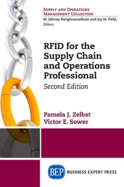 Book cover of: RFID for the Supply Chain and Operations Professional. By: Pamela J. Zelbst
