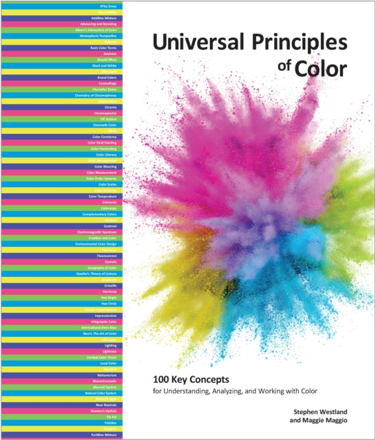 Book cover of: Universal Principles of Color. By: Stephen Westland
