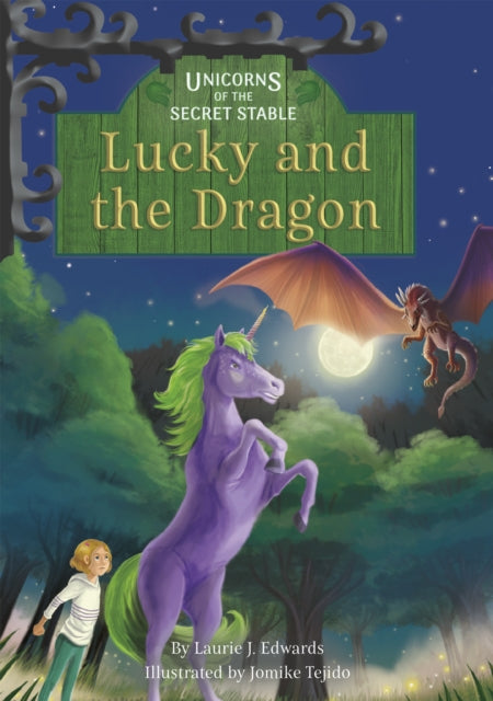 Book cover of: Lucky and the Dragon. By: Laurie J. Edwards