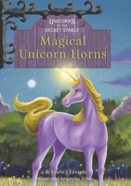 Book cover of: Magical Unicorn Horns. By: Laurie J. Edwards