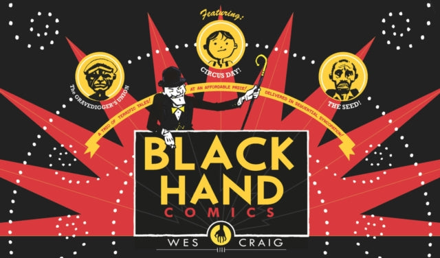 Book cover of: Blackhand Comics. By: Wes Craig