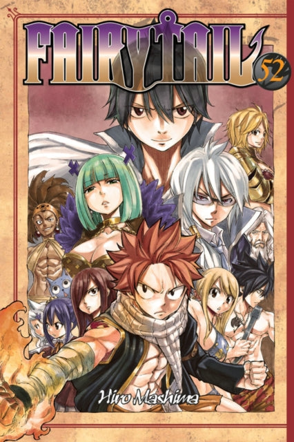 Book cover of: Fairy Tail 52. By: Hiro Mashima