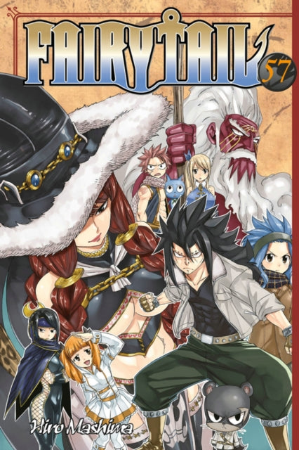 Book cover of: Fairy Tail 57. By: Hiro Mashima
