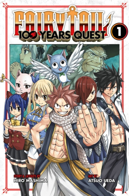 Book cover of: Fairy Tail: 100 Years Quest 1. By: Hiro Mashima
