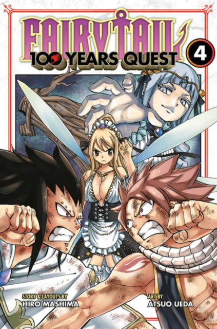 Book cover of: Fairy Tail: 100 Years Quest 4. By: Hiro Mashima
