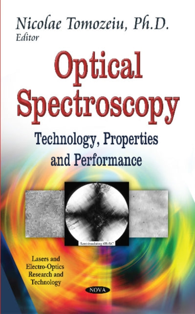 Book cover of: Optical Spectroscopy. By: Nicolae Tomozeiu