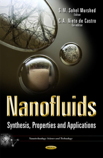 Book cover of: Nanofluids. By: S. M. Sohel Murshed