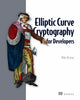 Book cover of: Elliptic Curve Cryptography for Developers. By: ROSING, MICHAEL