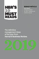 Book cover of: HBR's 10 Must Reads 2019. By: Harvard Business Review