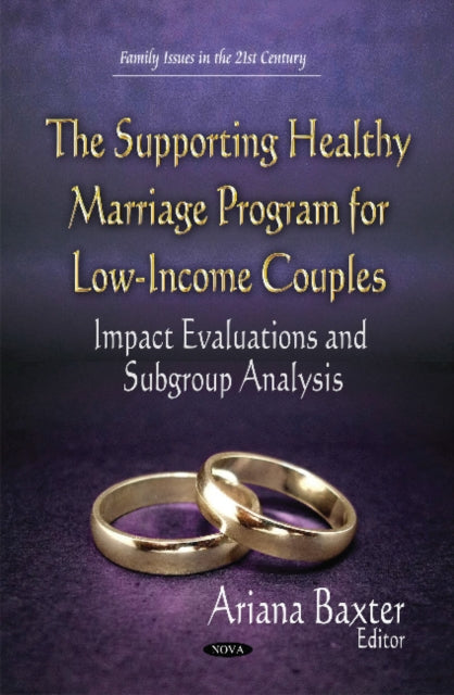 Book cover of: Supporting Healthy Marriage Program for Low-Income Couples. By: Ariana Baxter