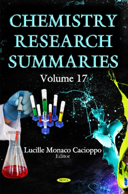 Book cover of: Chemistry Research Summaries. By: Lucille Monaco Cacioppo