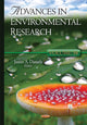 Book cover of: Advances in Environmental Research. By: Justin A. Daniels
