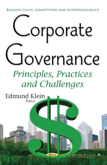 Book cover of: Corporate Governance. By: Edmund Klein
