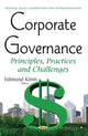 Book cover of: Corporate Governance. By: Edmund Klein