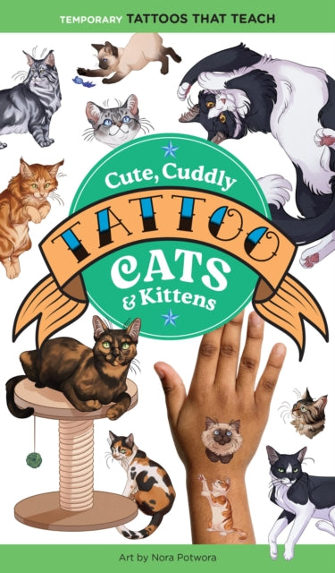 Cute, Cuddly Tattoo Cats & Kittens