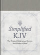 Book cover of: Barbour Simplified KJV [Pewter Branch]. By: Barbour Publishing