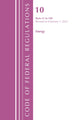 Book cover of: Code of Federal Regulations, Title 10 Energy 51-199, Revised as of January 1, 2022. By: Office Of The Federal Register (U.S.)