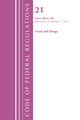 Book cover of: Code of Federal Regulations, Title 21 Food and Drugs 200 - 299, 2022. By: Office Of The Federal Register (U.S.)