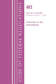 Book cover of: Code of Federal Regulations, Title 40 Protection of the Environment 60.1-60.499, Revised as of July 1, 2022. By: Office Of The Federal Register (U.S.)