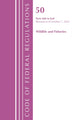 Book cover of: Code of Federal Regulations, Title 50 Wildlife and Fisheries 660-End, Revised as of October 1, 2022. By: Office Of The Federal Register (U.S.)