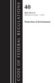 Book cover of: Code of Federal Regulations, Title 40 Protection of the Environment 50-51, Revised as of July 1, 2023