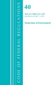 Book cover of: Code of Federal Regulations, Title 40 Protection of the Environment 63.1200-63.1439, Revised as of July 1, 2021. By: Office of the Federal Register (U.S.)