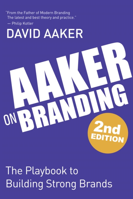 Book cover of: Aaker on Branding