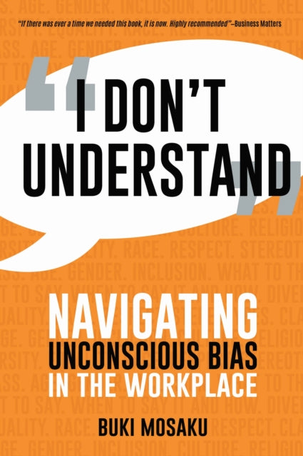 Book cover of: I Don't Understand. By: Buki Mosaku