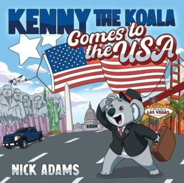 Book cover of: Kenny the Koala Comes to the USA. By: Nick Adams