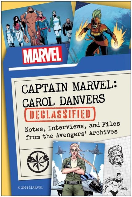 Book cover of: Captain Marvel: Carol Danvers Declassified